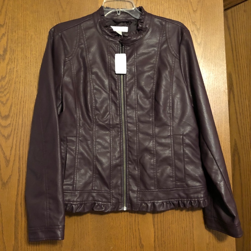 Leather jacket